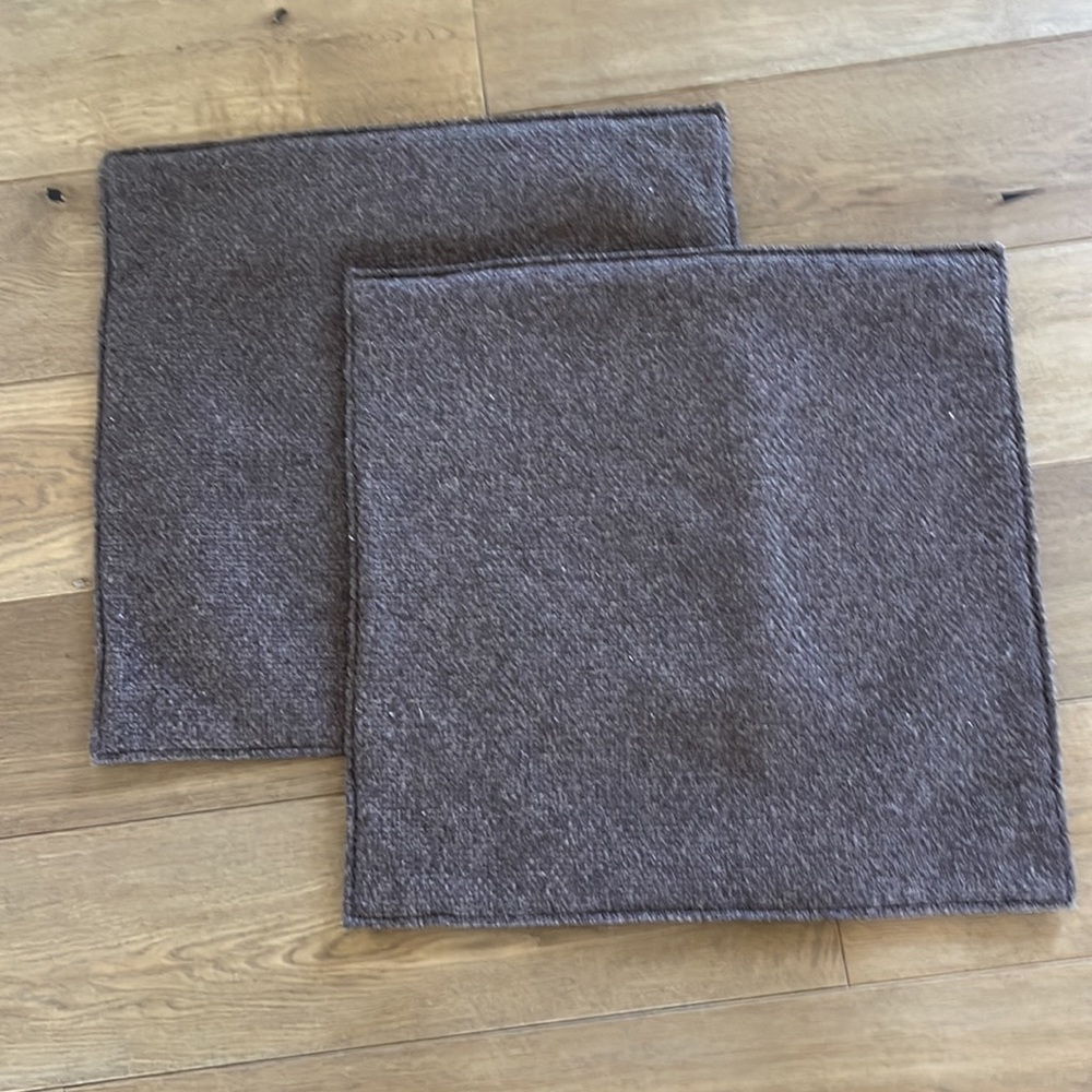 Crate & Barrel pillow covers